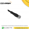 MQDC 415 Cable: M12 de un solo extremo  Conector hembra recto de 4 pines