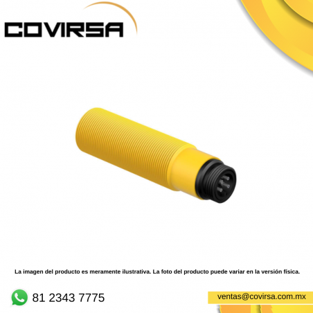SMA30PELQD Sensor de Barril de Modo Opuesto BANNER