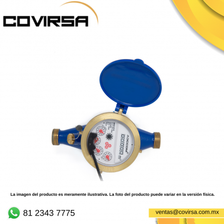 MX2 025 MEDIDOR DE AGUA 1 IN  CHORRO MULTI