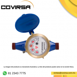 MX3-025, MEDIDOR PARA AGUA 1 IN CPO FIERR 1/2 roscado en plástico