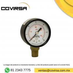 W20EECBP 0-7   PEM1407 MANOMETRO 2X1/4 POST 0-100 0-7 PSI/Kg