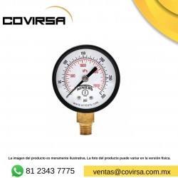 PEM136 W20EECBI 0-1 MANOMETRO CAR 2X1/4 INF 0-15 0-1 PSI/Kg