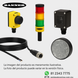 BAT26SM900 (20736) BANNER FIBRA BAT26SM900 de Banner Engineering - Refacción Industrial